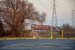 NS GP38-2 High nose Locomotive in the yard